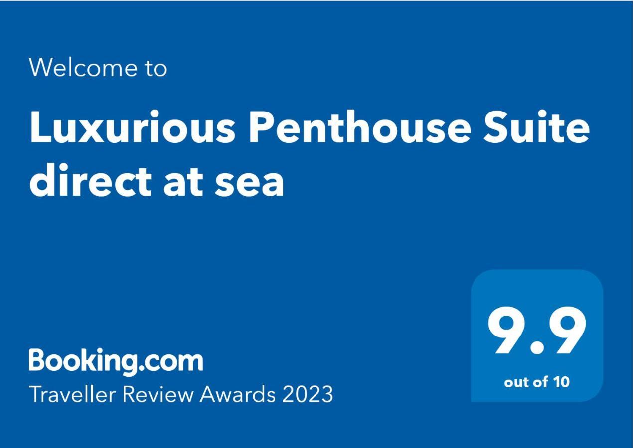 Luxurious Penthouse Direct At Sea Apartment